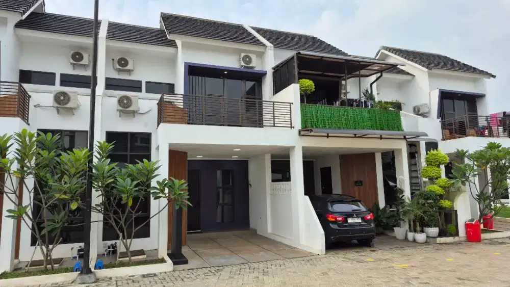 Rumah 2 lantai siap huni full furnish, KPR tanpa DP cicilan 6jt/BLN