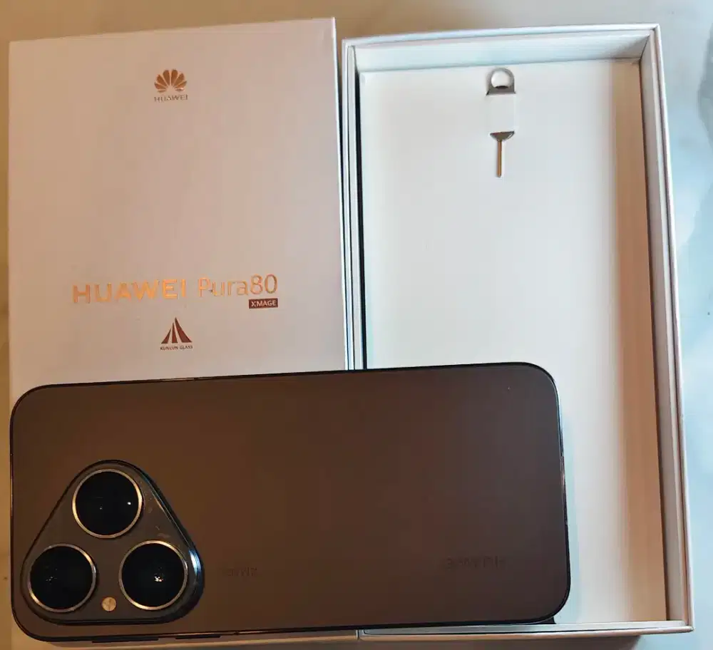 Dijual Huawei Pura 80 warna Frosted Black