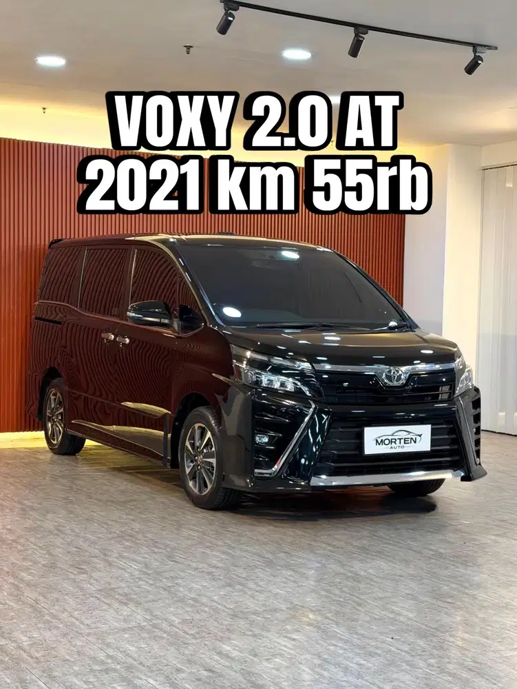[km 55rb] Toyota Voxy 2.0 50th Anniv CVT 2021