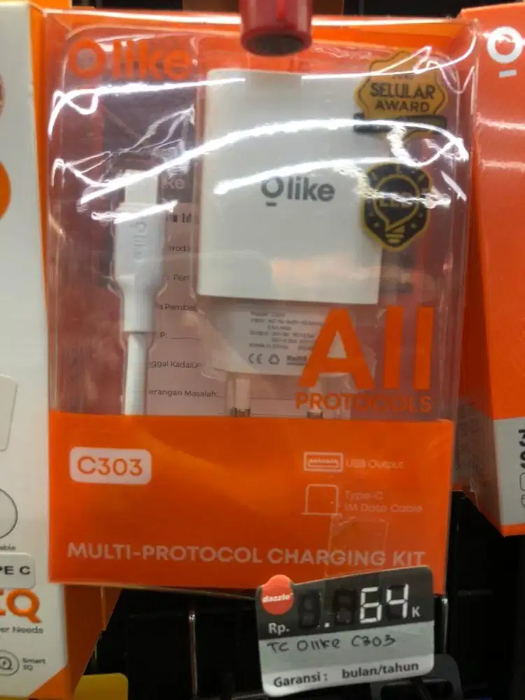 Promo charger olike C303