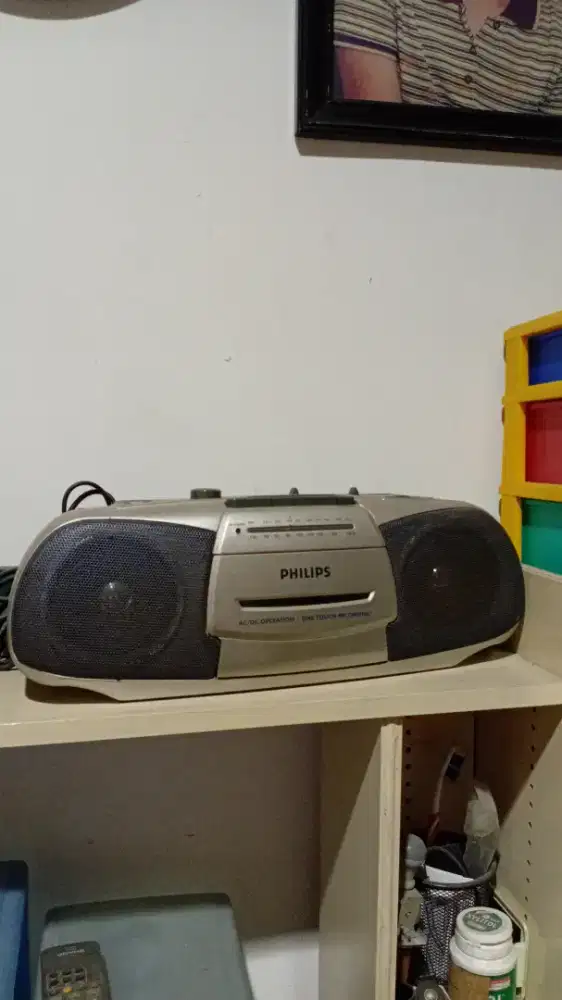 jual philips boombox cassette radio AQ5120 portable