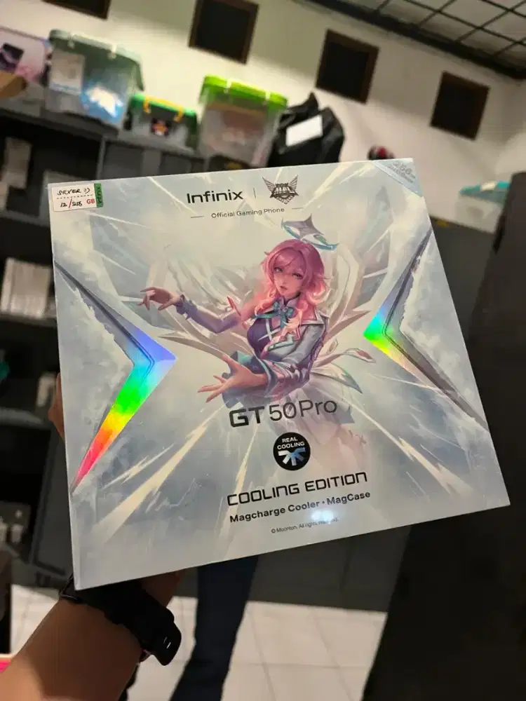 Infinix GT 50 Pro 5G Gift Box 12/512 Promo Murah + Bonus Cooling Fan