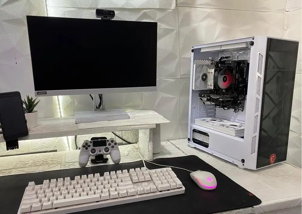 PC i3 9100F H310M Ram 8Gb Ssd 128Gb R7 240 2Gb Ddr5 Psu 500W