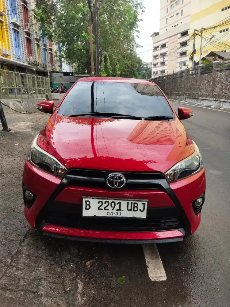 Yaris E 2015 Matic Merah 2016 Bagus Terawat 2014siap pakai