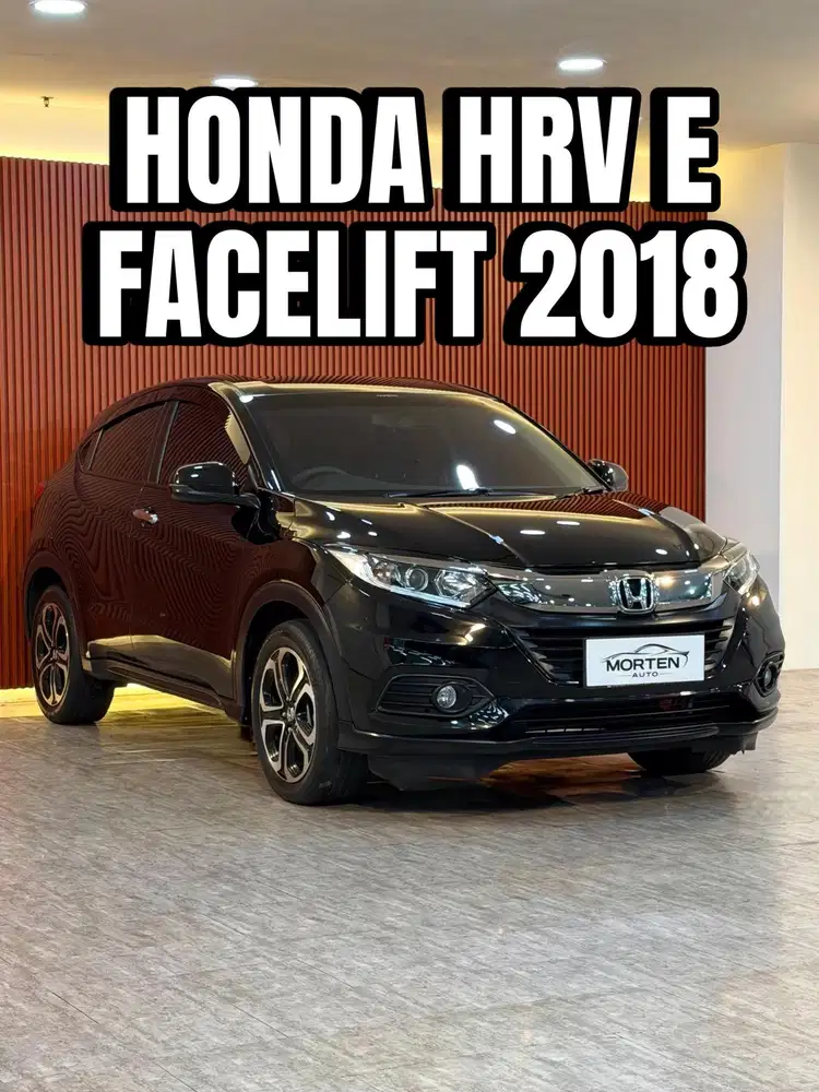 [km 74rb] Honda HR-V 1.5L E Facelift 2018