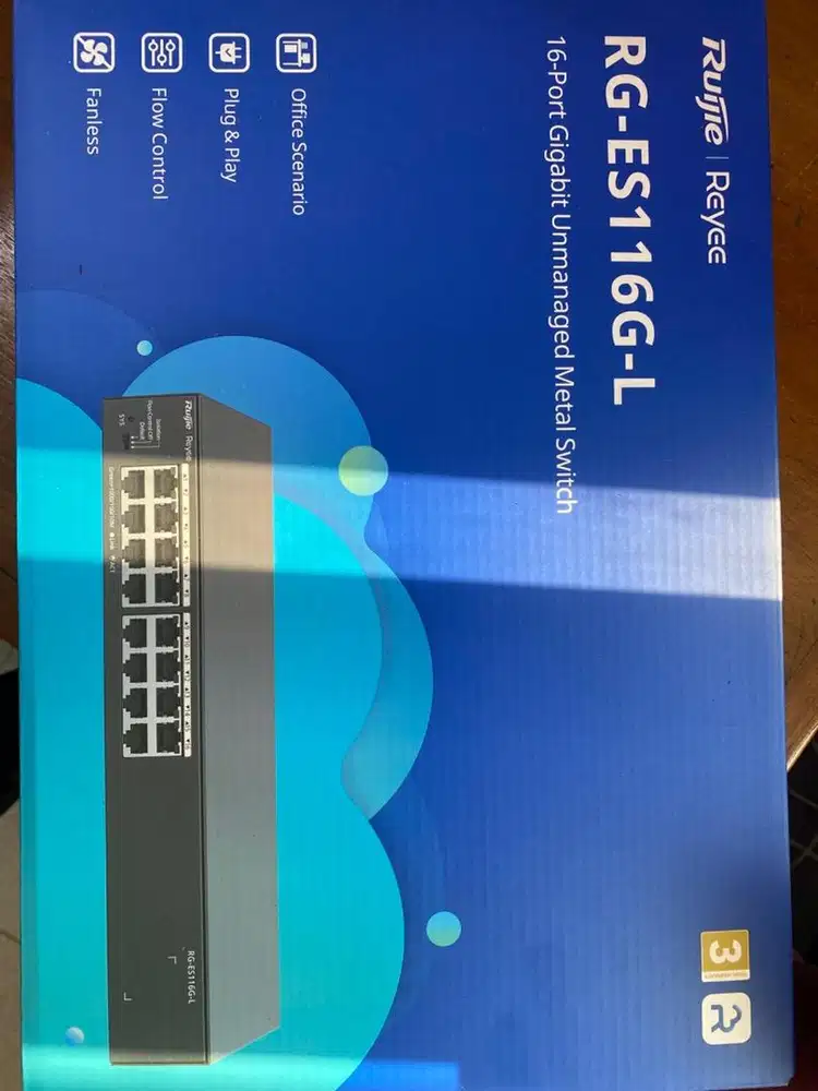Switch ruijie 16 port gigabit