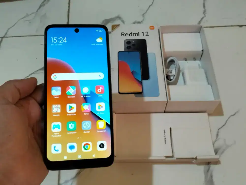 BUTUH UANG XIAOMI REDMI 12 Ram 8GB / 256GB 6.79in Finger 50MP 5000Mah