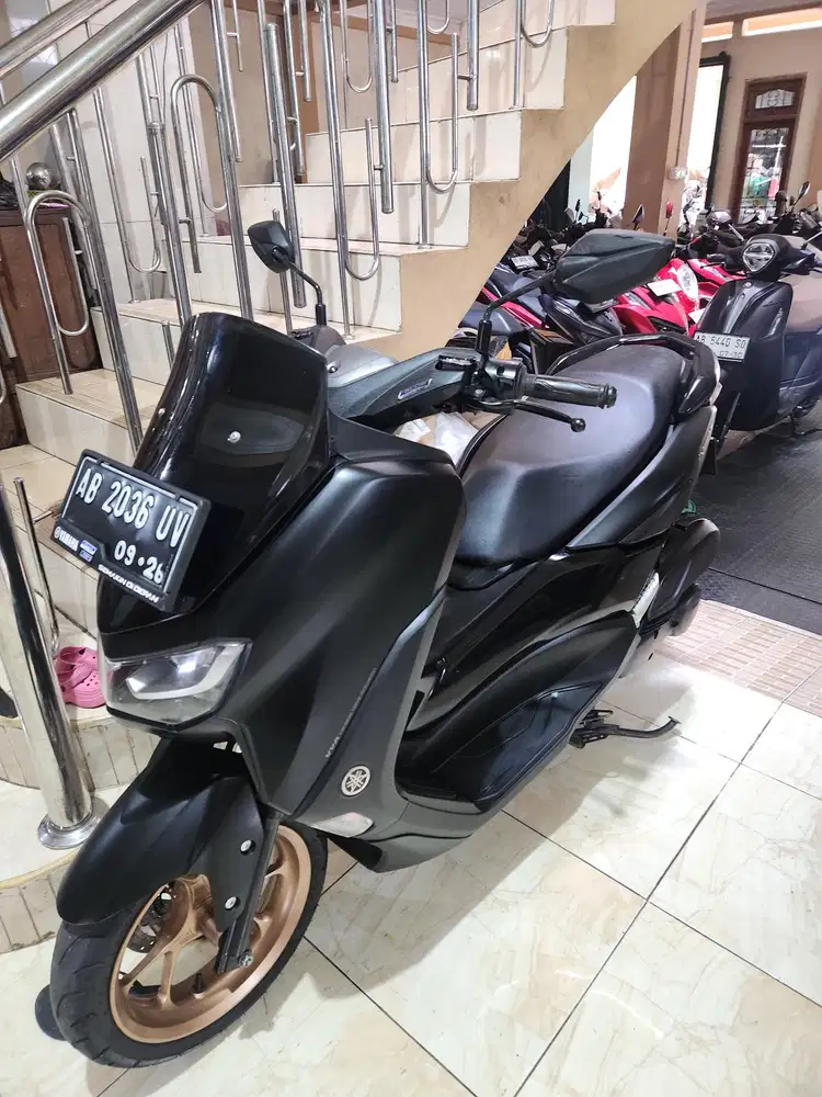 Nmax all new connected hitam 2021 gbm gandu_baru_motor