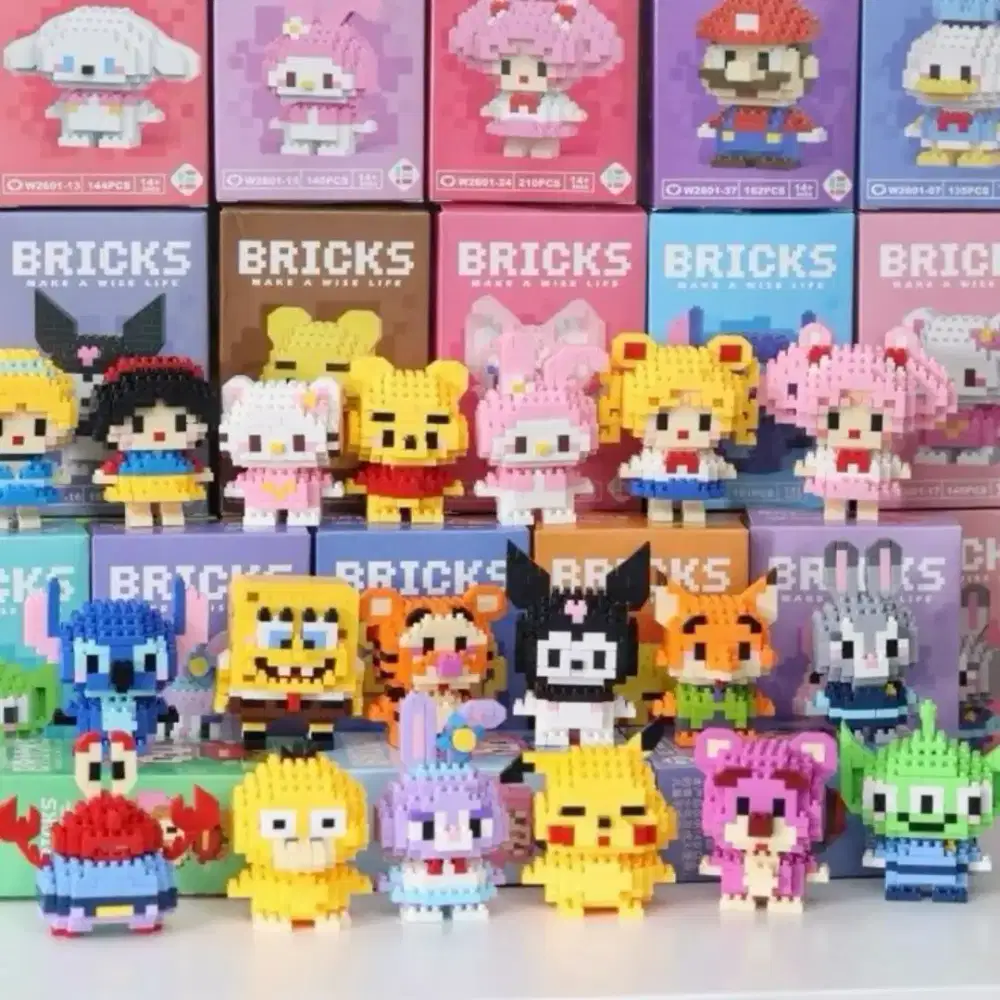 Lego Bricks baru berbagai variasi