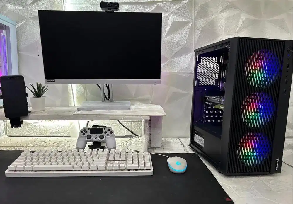 PC Baru Ryzen 5 5500 B550M Ram 16Gb Rtx 3050 Psu 650W