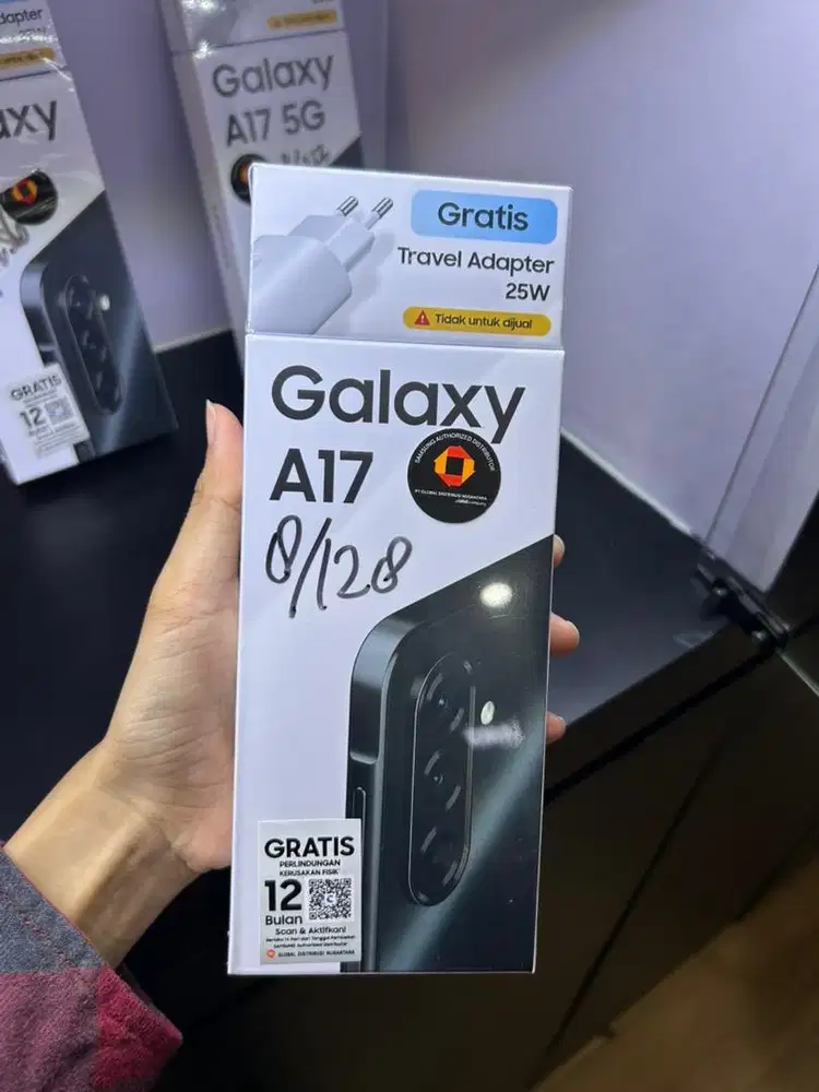 msi samsung A17 Ram 8/128gb baru garansi resmi nasional 1 tahun