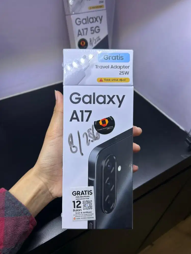 msi samsung A17 Ram 8/256gb baru garansi resmi nasional 1 tahun