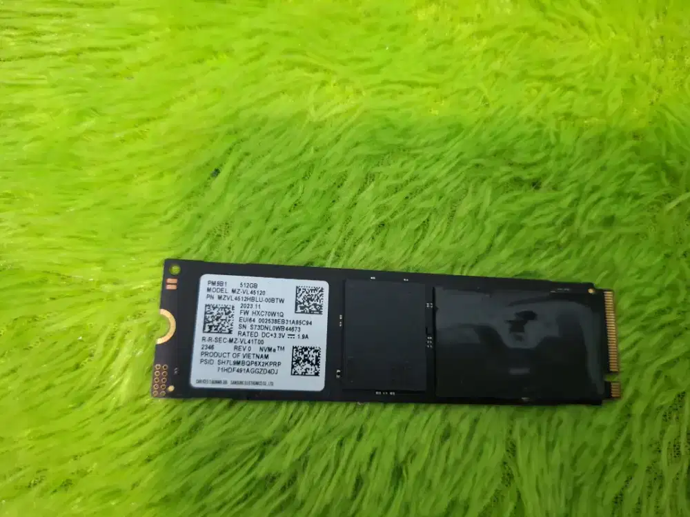 Bismillah di jual ssd nvme 512gb sentinel 100%/100% tes ok