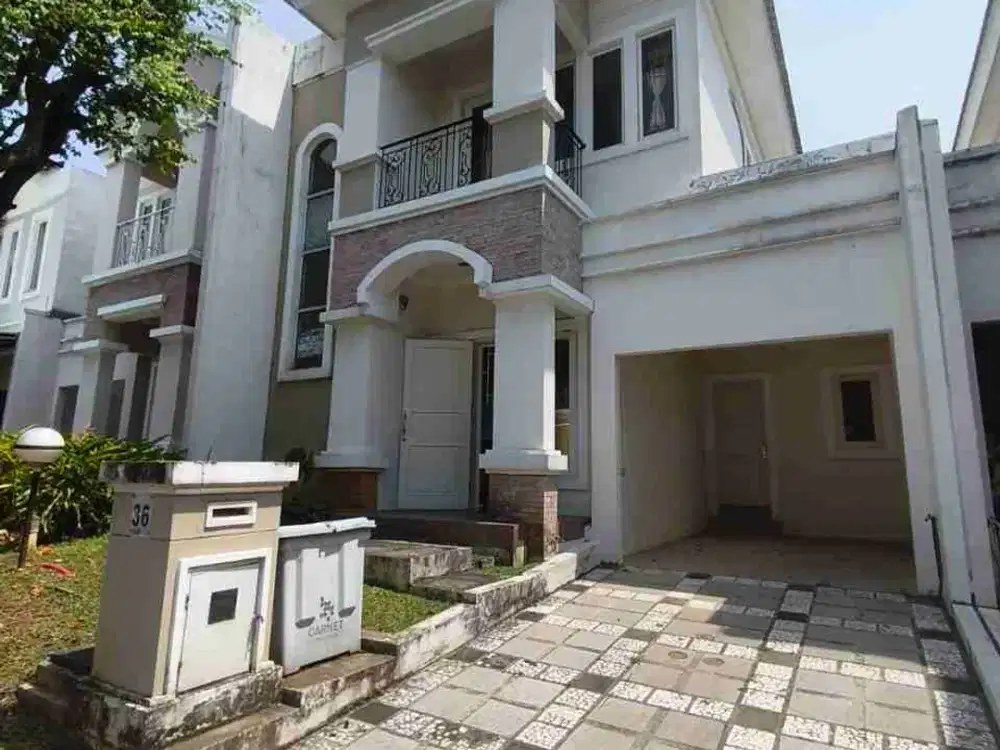 Dijual Rumah Cluster Garnet Pondok Hijau Golf Gading Serpong