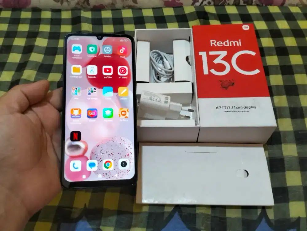 BU XIAOMI REDMI 13C Ram 8GB / 256GB 4G 6.74in Finger 50MP 5000Mah