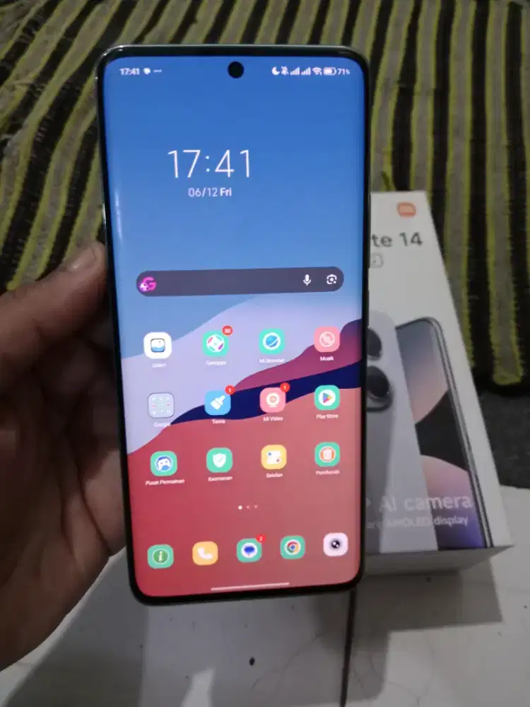 Redmi Note 14 Pro 5G ram 8/256gb Nfc mulus fullset masi garansi