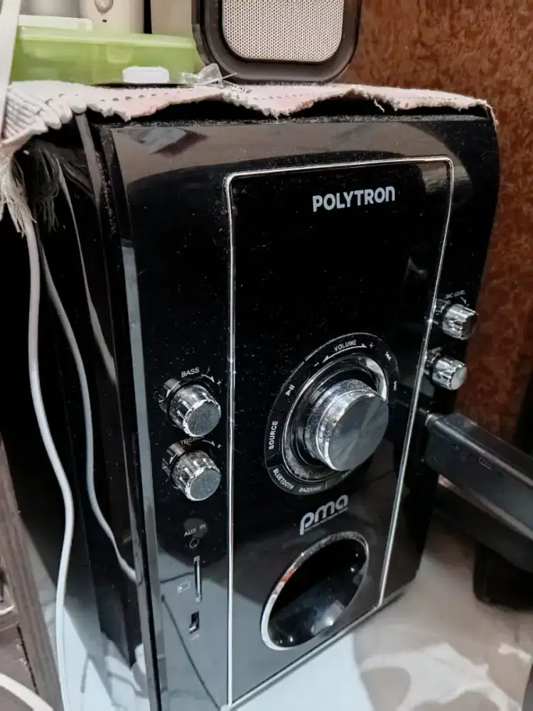 Di jual salon karaokean merk poytron  multi media audio ,pma