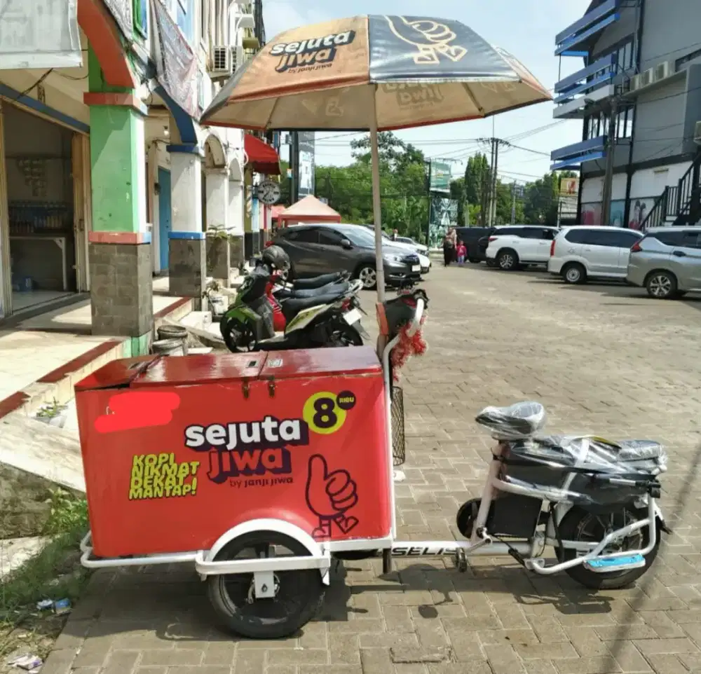 NEGO Sepeda Listrik Gerobak