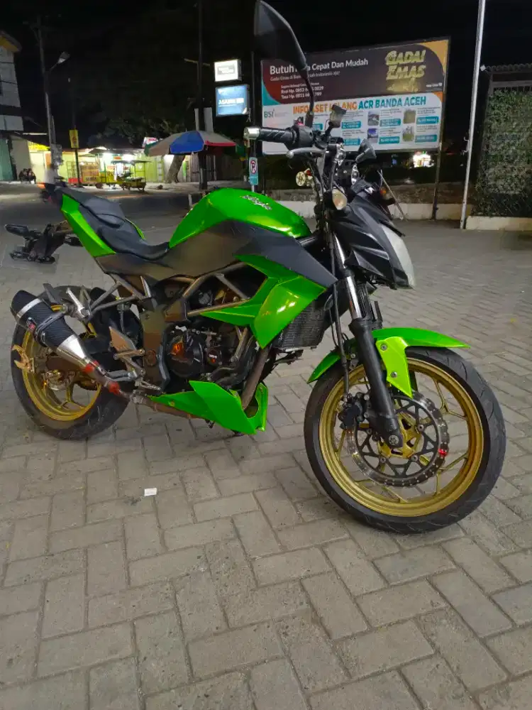 ninja z 250cc mulus jarang pakai