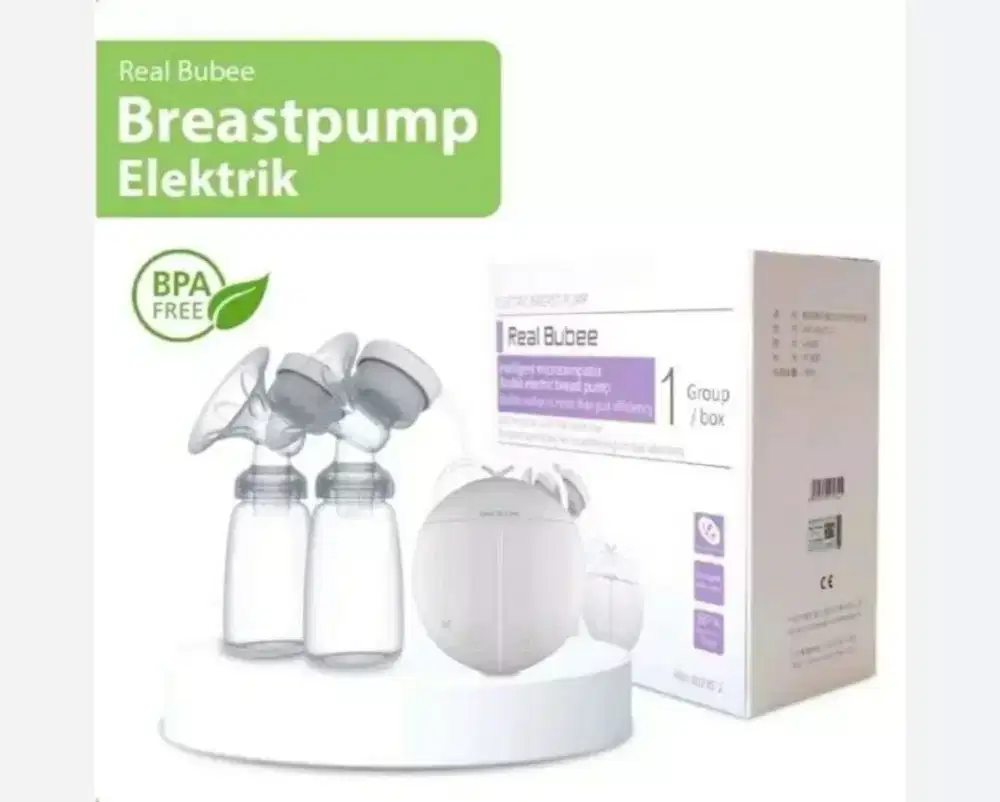Pompa asi elektrik merk real bubee | Electric breast pump