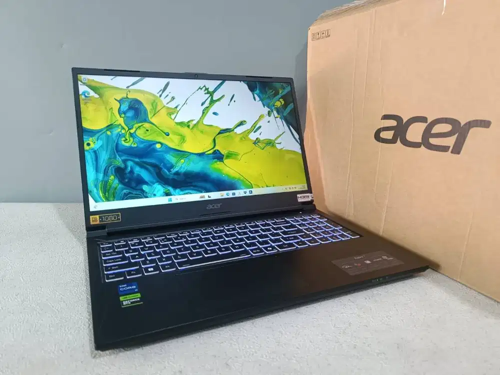 Acer Aspire 7 A715 i7 Gen 13 RTX 3050 6GB – Gaming & Editing Siap