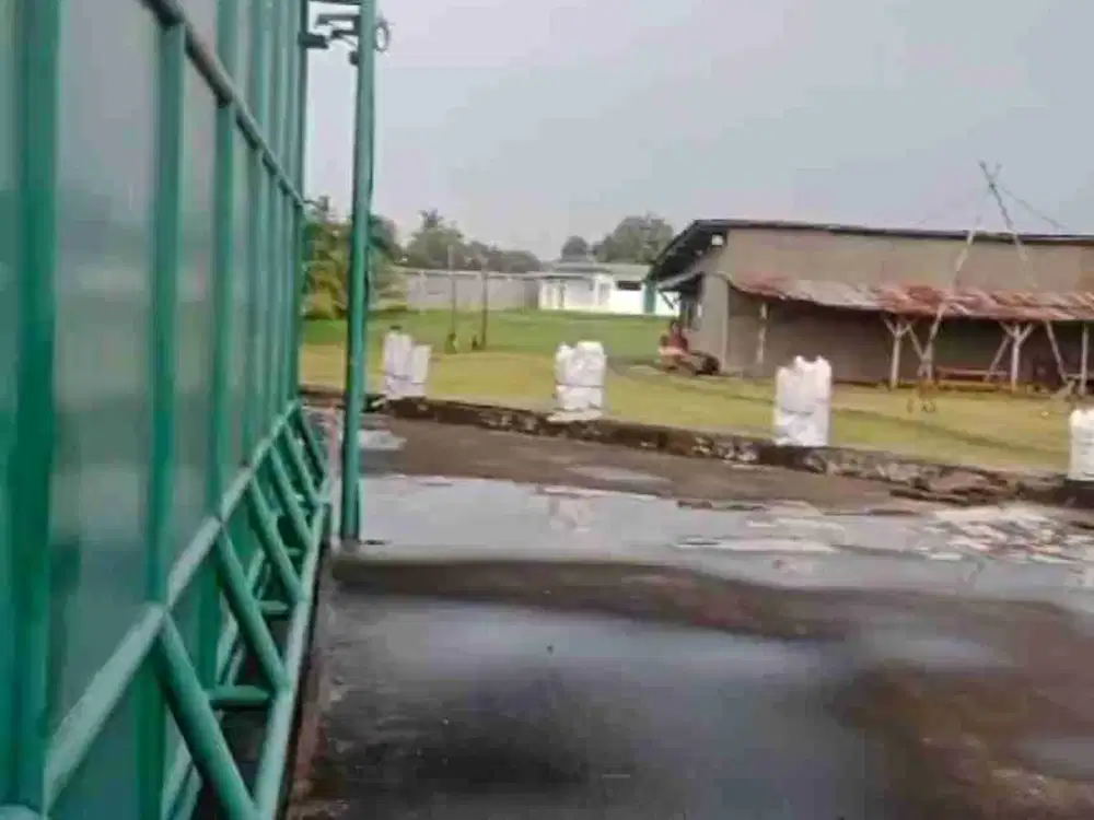 Dijual tanah industri berpagar, strategis,siap pakai