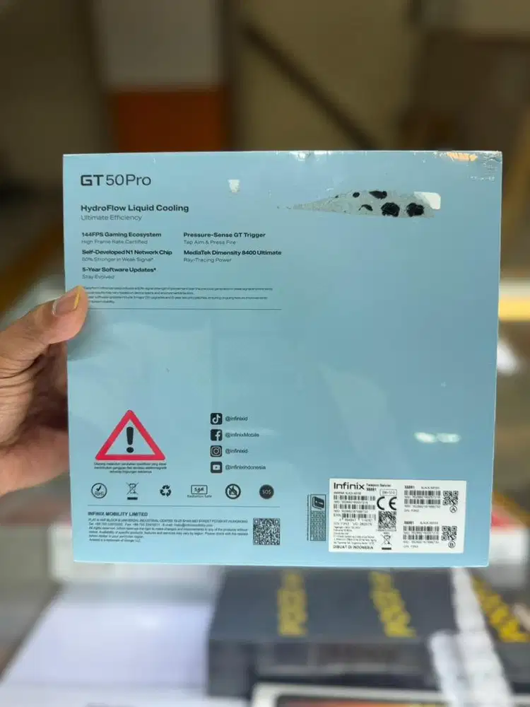 Infinix GT 50 pro 12/256 New garansi resmi murah bisa dicicil