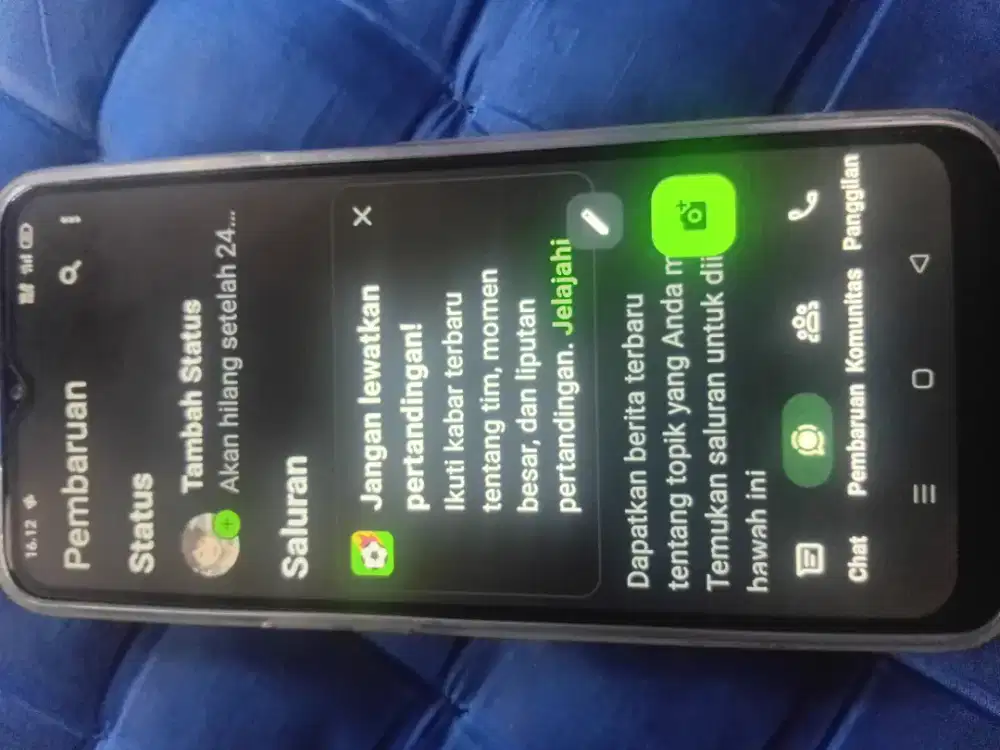 Oppo a16 3/32 bekas