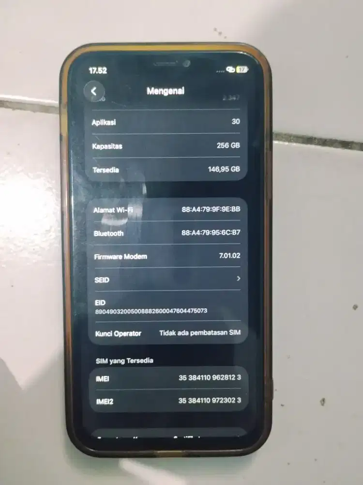 IP 11 pro 256 inter all operator