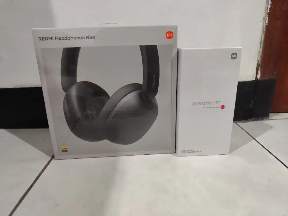 Xiaomi 17T Garansi Resmi BNIB 12/256 GB Bonus Headphone Redmi Neo