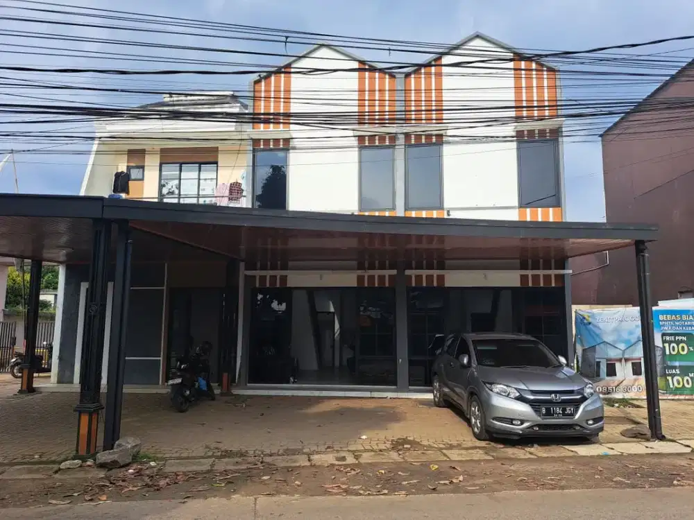 JUAL CEPAT RUKO BARU 2 LANTAI MURAH DI DEPOK DEKAT PAMULANG, AKSES LEBAR, BEBAS BANJIR