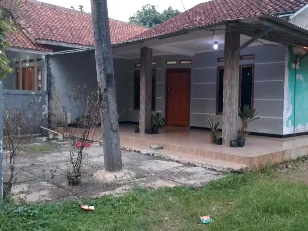 JUAL RUMAH MURAH SERBAGUNA DI JALAN UTAMA DESA DI BABAKAN CISEENG KABUPATEN BOGOR