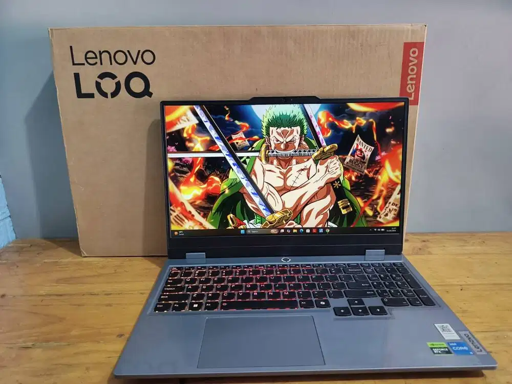 LENOVO LOQ 15IRX9 i5-13450HX RTX 4050 6GB | 100% sRGB | Garansi Nov 20