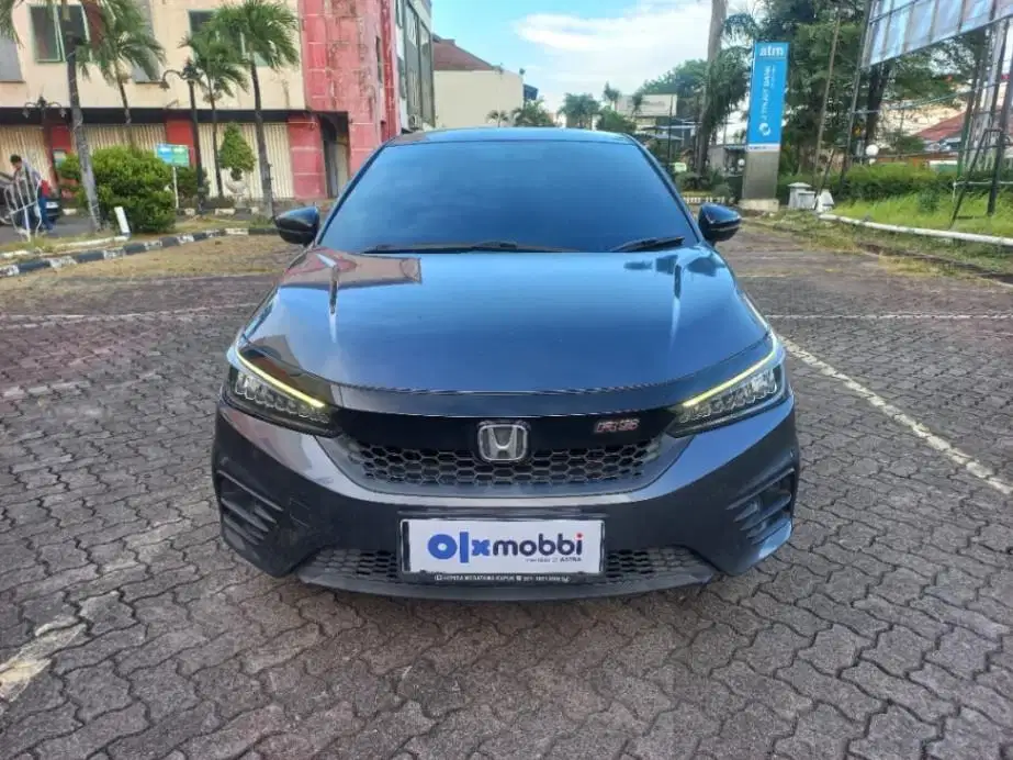 DP MURAH - Honda City 1.5 Hatchback RS Bensin-AT 2021 Abu-Abu