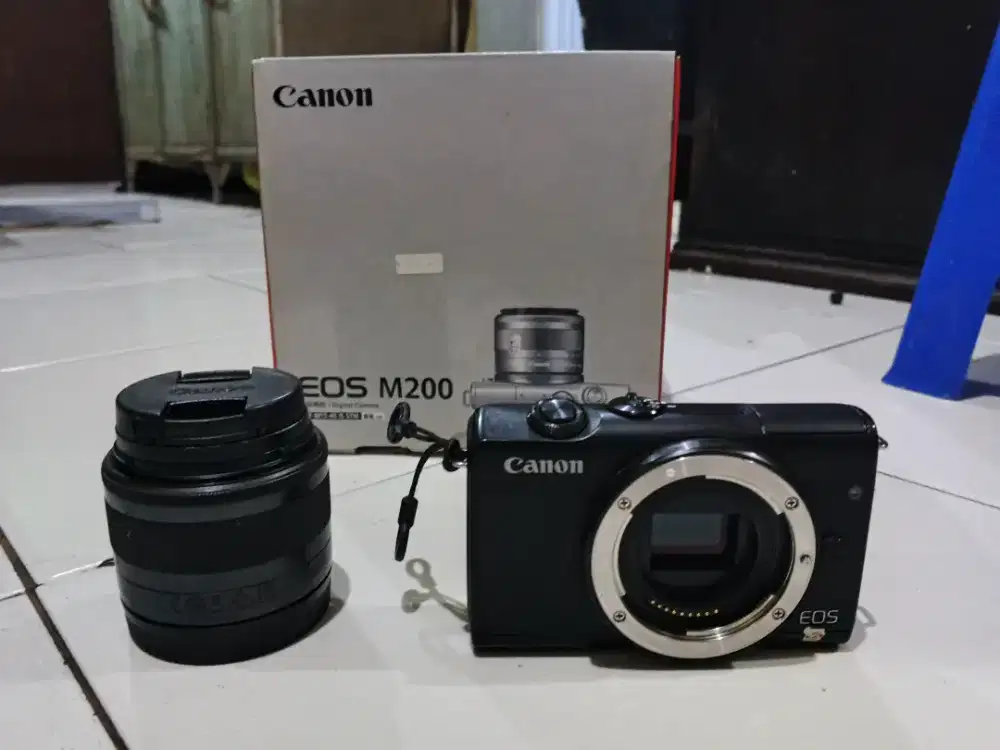 jual bekas kamera canon eos m200