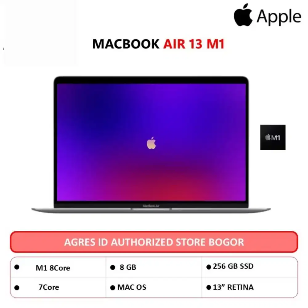 Dijual  Apple Macbook Air 13 MGN63ID LIKE NEW