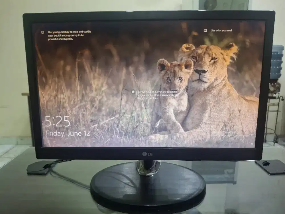 JUAL CEPAT Monitor LG 18.5 HD - Normal Mulus