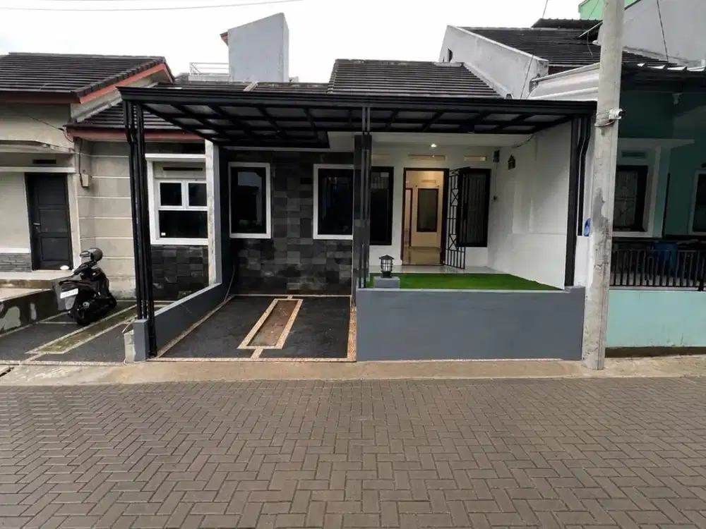 TURUN HARGA! RUMAH MINIMALIS MODERN DALAM CLUSTER SARIWANGI BANDUNG BARAT