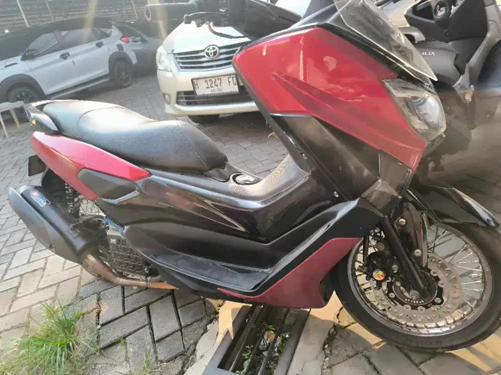 NMAX 2017 155cc Merah Modif Anak Muda