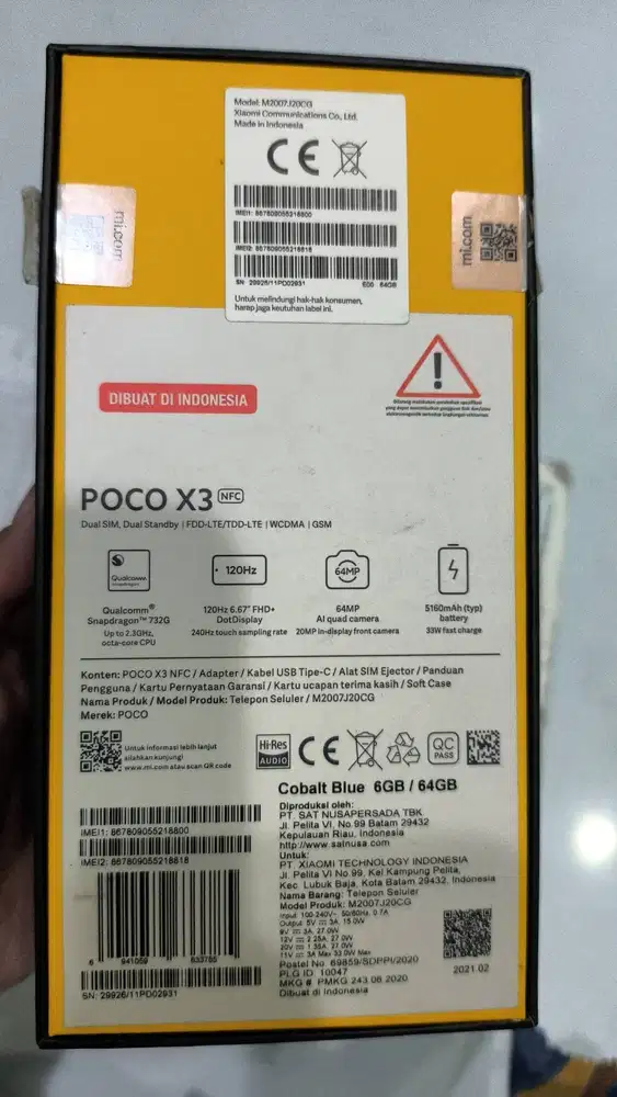 Poco X3 NFC 6/64