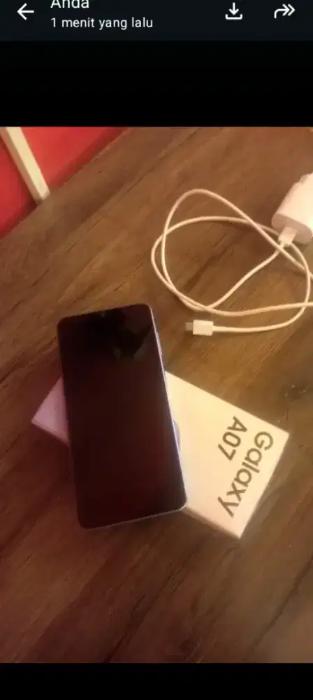 Samsung a07 ram 6/128 kondisi mulus