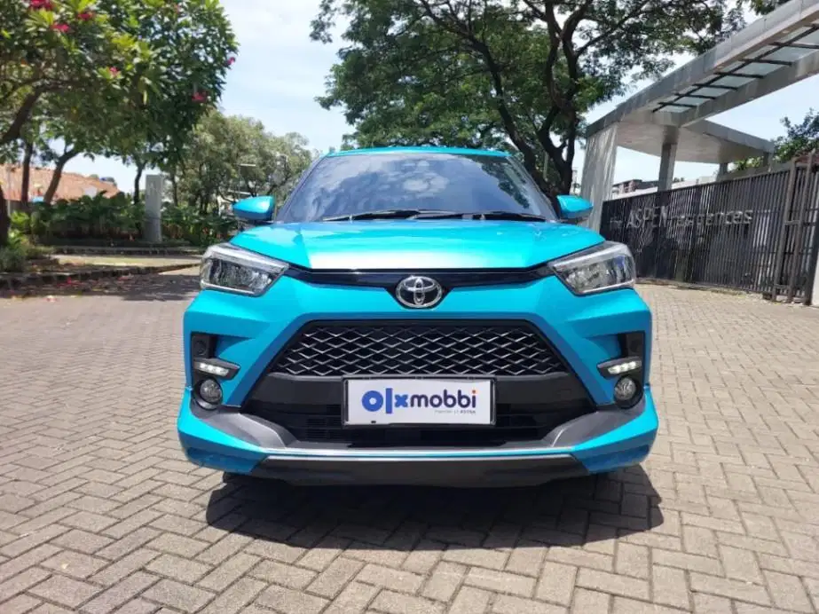 TDP 10 JT Toyota Raize 1.0 T GR SPORT TSS One Tone Bensin-AT Biru 2021