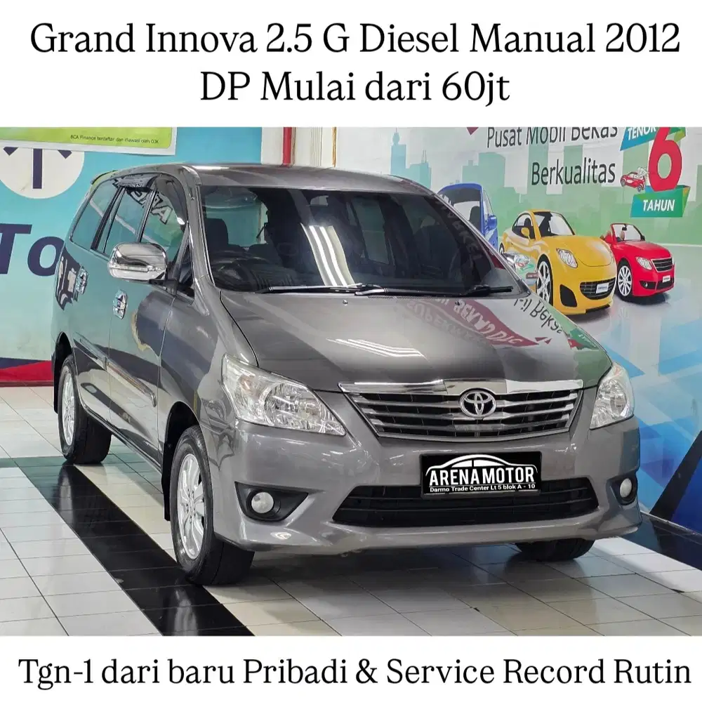 [DP40jt] Grand Innova G Diesel 2012 Manual# Toyota Kijang 2.5 MT Solar