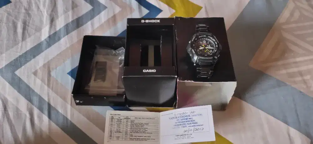 Jam tangan pria G-Shock Type G-1100BD-1A