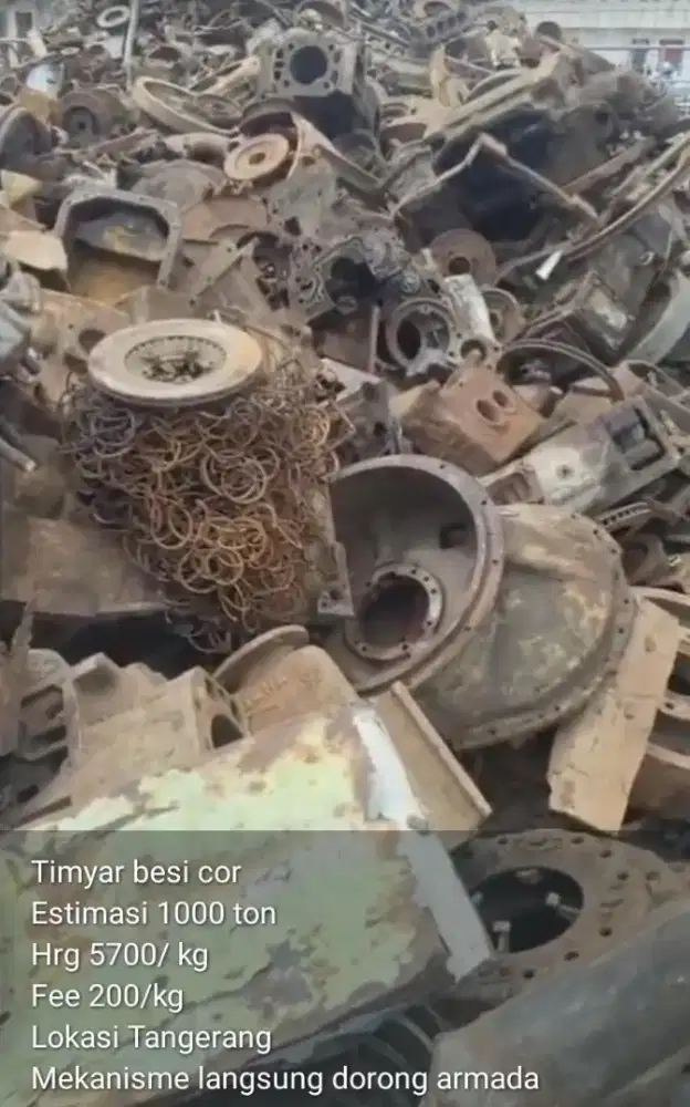Dicari untuk di beli besi tua besi bekas