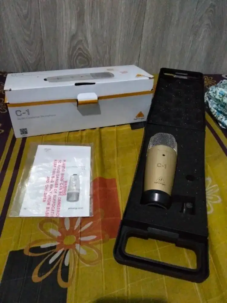 Behringer C1 mic condensor recording