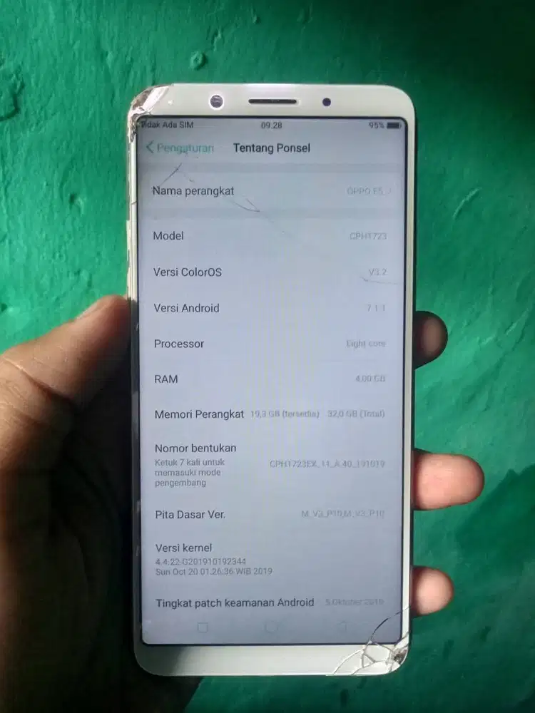 Oppo F5 ram 4/32