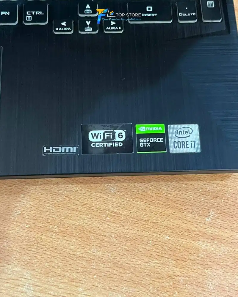 ASUS TUF GAMING F15 FX506LI CORE I7 GEN 10 SSD 512/16GB GTX 1650TI4GB