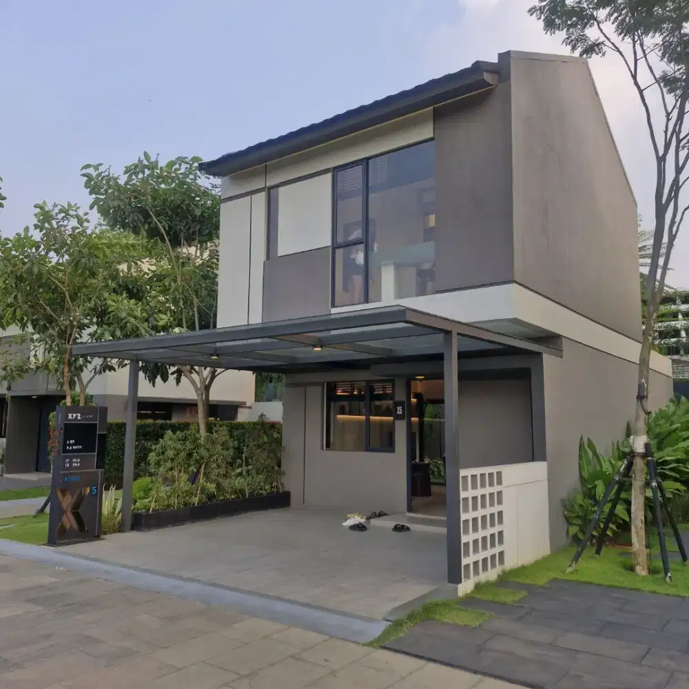 Rumah 3kamar Siap Huni Tahun ini Free Biaya KPR Nempel gading serpong