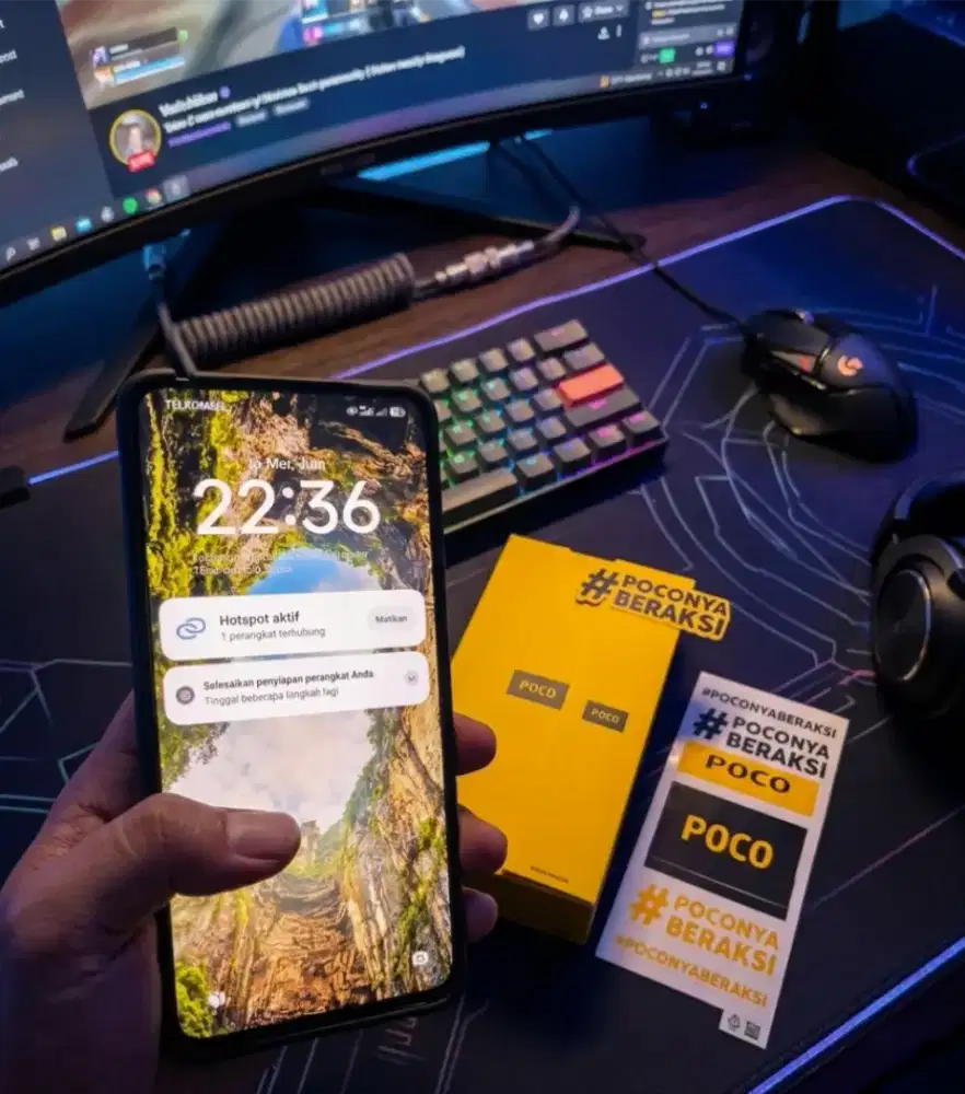 Tuker Tambah/Jual POCO F5 12/256 Snapdragon 7+ Gen 2